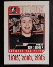 2009 - 2010 ITG Between The Pipes Martin Brodeur Tribute Card #T-05 Hockey Card