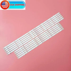 10pcs LED Strips For INSIGNIA NS-55DF710NA21 NS-55DF710NA19 LB55135 V0 - Picture 1 of 7