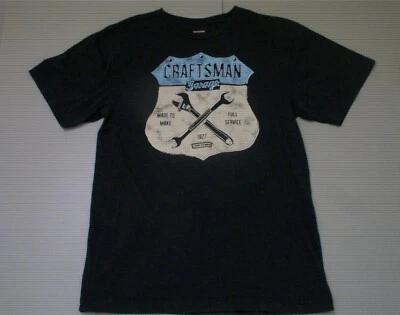 Camiseta masculina Craftsman Garage média preta manga curta gola redonda - Imagem 1 de 4