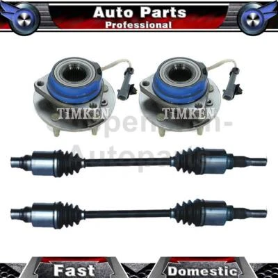 4 后 CV 轴接头车轮轴承适用于雪佛兰 Venture AWD 3.4L 2003 2002 2004 — 第 1/4 张图片