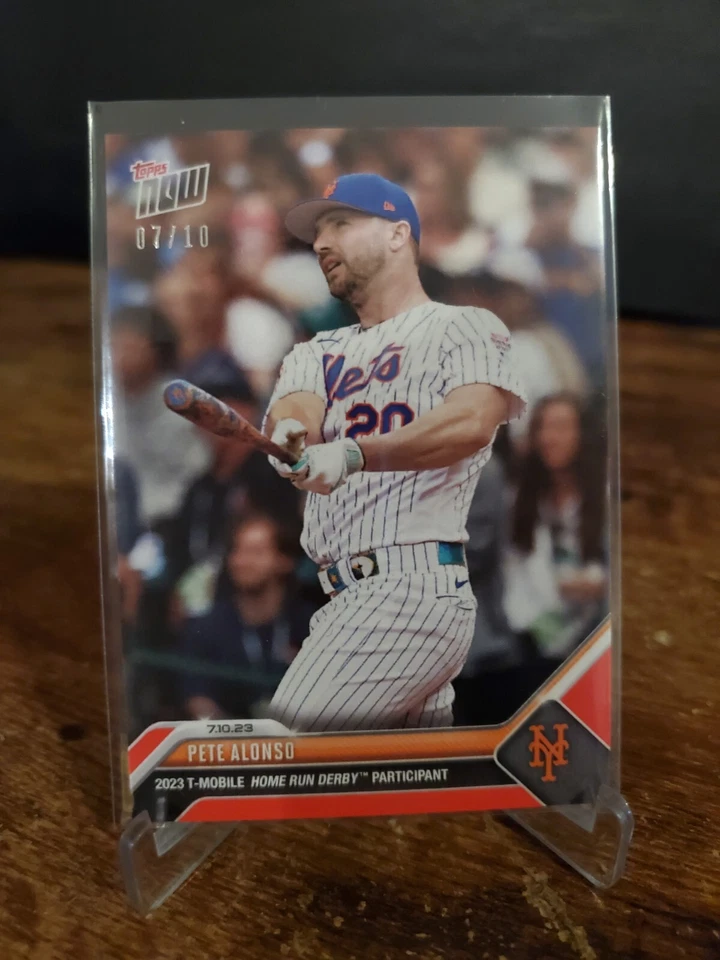 Pete Alonso - 2023 MLB TOPPS NOW® Card 554 - Contestant - Red parallel 7/10 - Image 1 of 2