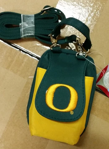 Oregon Ducks Purse Plus Touch Phone  ID Wallet Charm 14 Gift Compact bag Cover