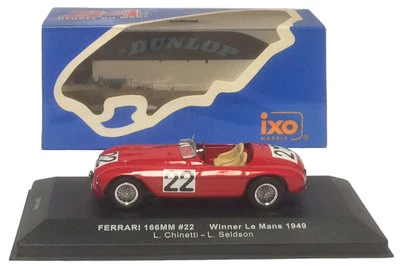 IXO LM1949 Ferrari 166MM #22 Winner Le Mans 1949 - Chinetti/Seldson 1/43 Scale - Image 1 of 3