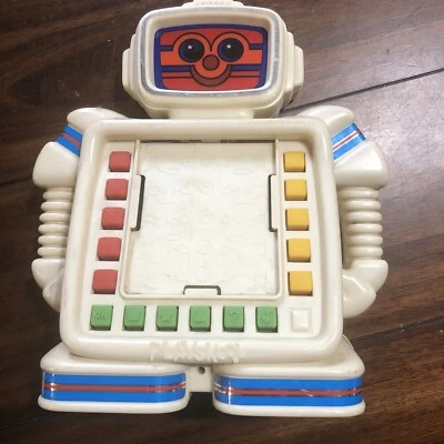 Playskool Alphie II Robot  1986 No Battery Cover As Is Condition Parts - Image 1 of 4