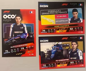 Esteban Ocon (BWT Alpine) - 3 Card Package - Picture 1 of 1