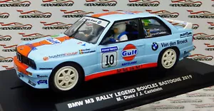 BMW M3 E30 GULF RALLY LEGEND BOUCHES BASTONGE 2019 REF.A2509 FLY - Imagen 1 de 1