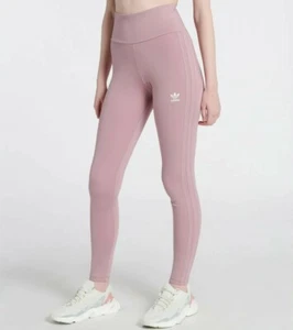 Adidas Originals Women's 3 Stripes Tonal Leggings Magic Mauve HC2020 g - Picture 1 of 3