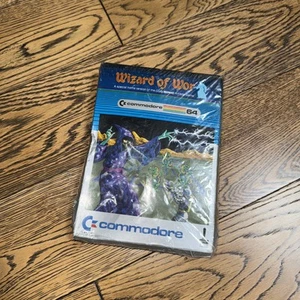 Wizard of Wor Cartridge Game for The Commodore 64 /128 Computer Still Sealed - Afbeelding 1 van 6