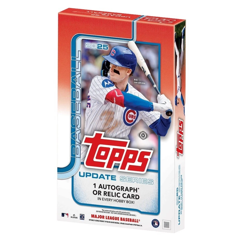 Serie de actualización Topps 2025 ¡TÚ ELIGES! ¡Compra 4+ obtén un 25% de descuento! ¡Completa tu set! Foto 1 de 1