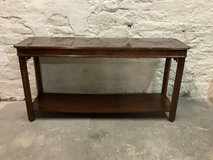 LARGE LONG WOODEN CONSOLE TABLE - PICK UP ONLY - Picture 1 of 3