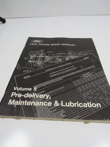 1975 Original  Ford Volume 5 Pre Delivery  Shop Manual Repair Service #BS - Picture 1 of 7