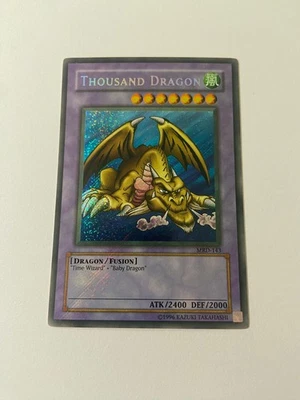 Original Print - Thousand Dragon - MRD-143 - Secret Rare LP-NM- FADED/HOLO BLEED - Image 1 of 4