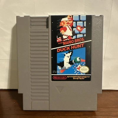 Super Mario Bros / Duck Hunt NES Authentic Game Cartridge Only Tested Works - Image 1 of 2