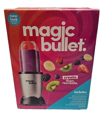 Batidora Magic Bullet MBR-1101 18 oz - plateada - NUEVA Foto 1 de 4