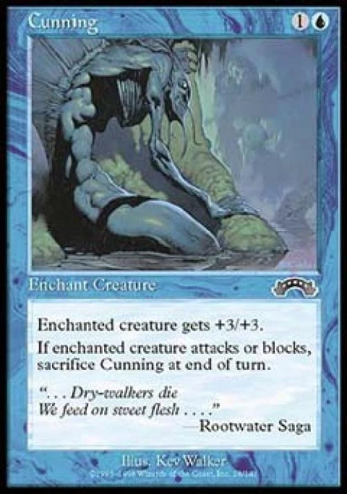 Cunning - Medium Play MTG Exodus - Image 1 of 1