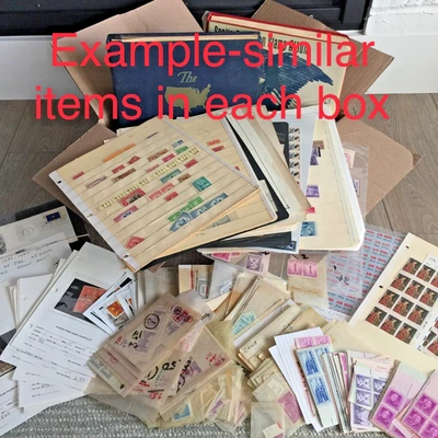 ¡¡¡Caja TRIGGIBBY MISTERIOSA!!!!- Álbumes de EE. UU., páginas y miles de estampillas USADAS/COMO NUEVAS Foto 1 de 4