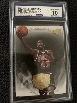 2009-10 Upper Deck Jordan Legacy Hall of Fame Edition - Michael Jordan #79/30000 - Image 1 of 3