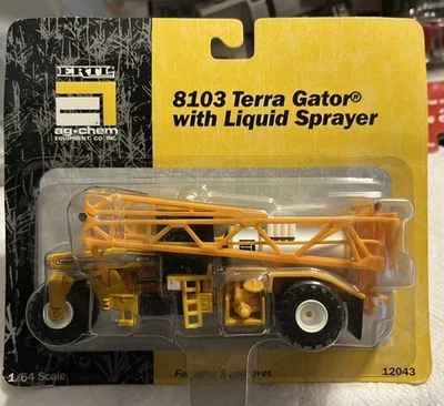 ERTL Ag Chem Terra Gator 8103 con pulverizador líquido 1/64 Foto 1 de 4