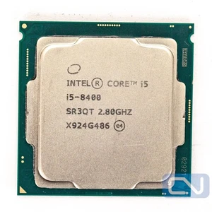 Intel Core i5-8400 2.8GHz 9MB 8GT/s SR3QT LGA1151 CPU Clean Pull Processor - Picture 1 of 2
