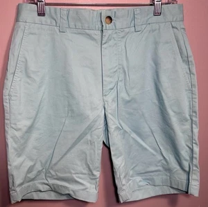 "Pantalones cortos Vineyard Vines Breaker para hombre talla 30 caqui como nuevos golf entrepierna de 9""" - Imagen 1 de 9