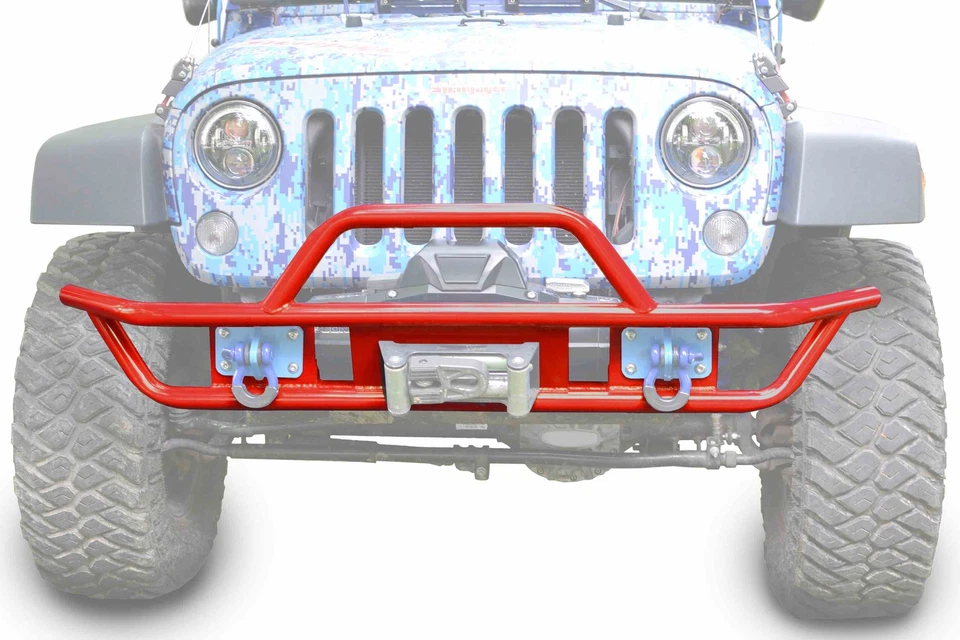 Parachoques delanteros para Jeep Wrangler JK Red Baron hechos en EE. UU. J0048121 Foto 1 de 1