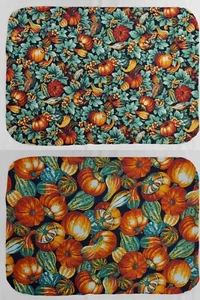 Alfombra de secado de platos de calabazas y calabazas (2 patrones disponibles) - Imagen 1 de 13