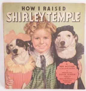 How I Raised Shirley Temple Book by Her Mother 1935 Screenland Magazine Fox Film - Picture 1 of 10