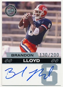2003 Press Pass Autographs Silver BRANDON LLOYD RC On-Card Auto Rare SP #/200 - Picture 1 of 2
