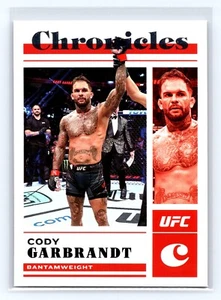 2023 Panini Chronicles UFC Cody Garbrandt #18 BANTAMWEIGHT - Picture 1 of 2