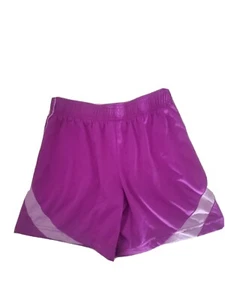 Girls Danskin Now Activewear Shorts Purple Striped Size S (6/6x) - Picture 1 of 3