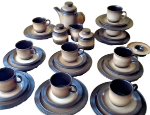 Winterling Pfalzkeramik Sahara braun Kaffeeservice für 9 Personen & mehr 32 tlg! - Bild 1 von 6