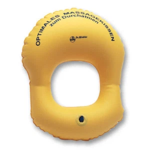 Dr.Winkler 460 -PL- optimales Massagekissen aufblasbares Kissen Massagebank gelb