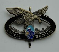 French Army Mountain Combat Training Brevet/Badge CIECM