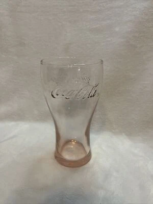 Стекло Coca Cola розового оттенка с надписью на хинди - Изображение 1 из 4