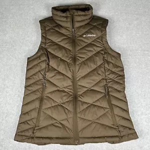 Columbia Women's Heavenly Vest Omni-Heat Brown Medium - Picture 1 of 10