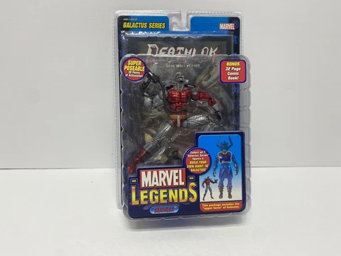 Marvel Legends Deathlok, 2005 Galactus Series, w/ Comic, NO BAF Cover
