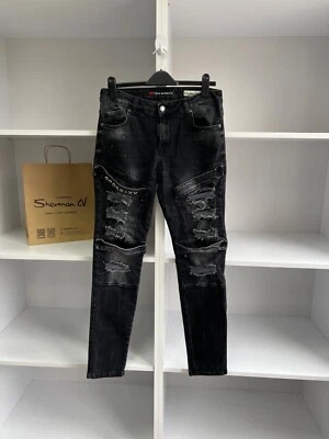 Pantalones negros vintage de archivo Cipo&baxx estilo japonés Foto 1 de 4