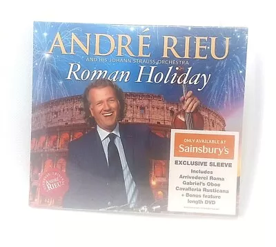 Andre Rieu Roman Holiday 2015 CD Bonus Feature Length DVD Sainsbury`s Sleeve - Image 1 of 4