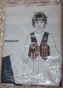 Americana Kinder Weste Stoff Panel von Dreamspinners Gr. XS bis L (6-12) - Bild 1 von 2