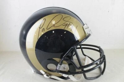 TAVON AUSTIN SIGNED St Louis Los Angeles RAMS Authentic Riddell PROLINE HELMET - Image 1 of 4