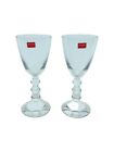 Baccarat Vega Wine Glasses Crystal Pair Glass Set of 2