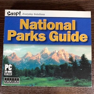 Snap National Parks Guide PC Cd Rom Software Windows 2003 Topics New - Afbeelding 1 van 7