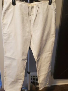 Jegging bianco morbido nuovo con etichette taglia XL denim cotone elasticizzato nuovo con etichette - Foto 1 di 5