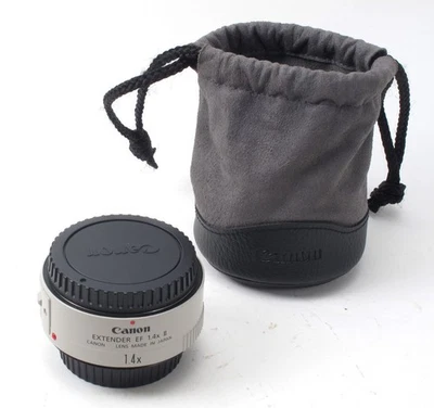 Teleconversor extensor Canon EF 1.4x II - ESTADO PERFEITO na bolsa Canon LP811 - Imagem 1 de 4