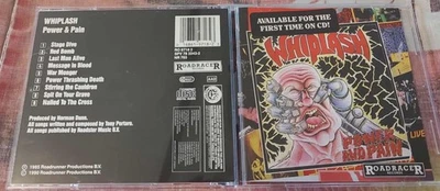 WHIPLASH - POWER & PAIN - 1990 ROADRACER PRICE KILLER RO 9718 2 ULTRA-RARE 1P - Imagem 1 de 3