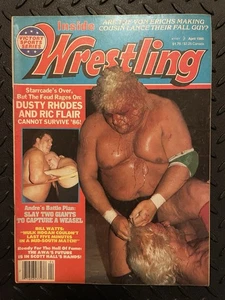 Vintage April 1986 Inside Wrestling Magazine, Dusty Rhodes Ric Flair WWF WCW AWA - Bild 1 von 3