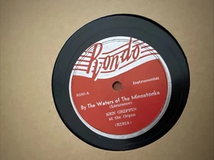 By The Waters Of Minnetonka / Beautiful Wisconsin Ken Griffin 78 RPM - Picture 1 of 2