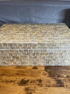 Valerie Parr Hill Capiz 2er Set Deko Boxen Stranddeko - Bild 1 von 10