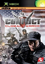 Conflict Global Terror Microsoft Xbox 2005 Factory New and Sealed Shelf Wear - Image 1 of 1