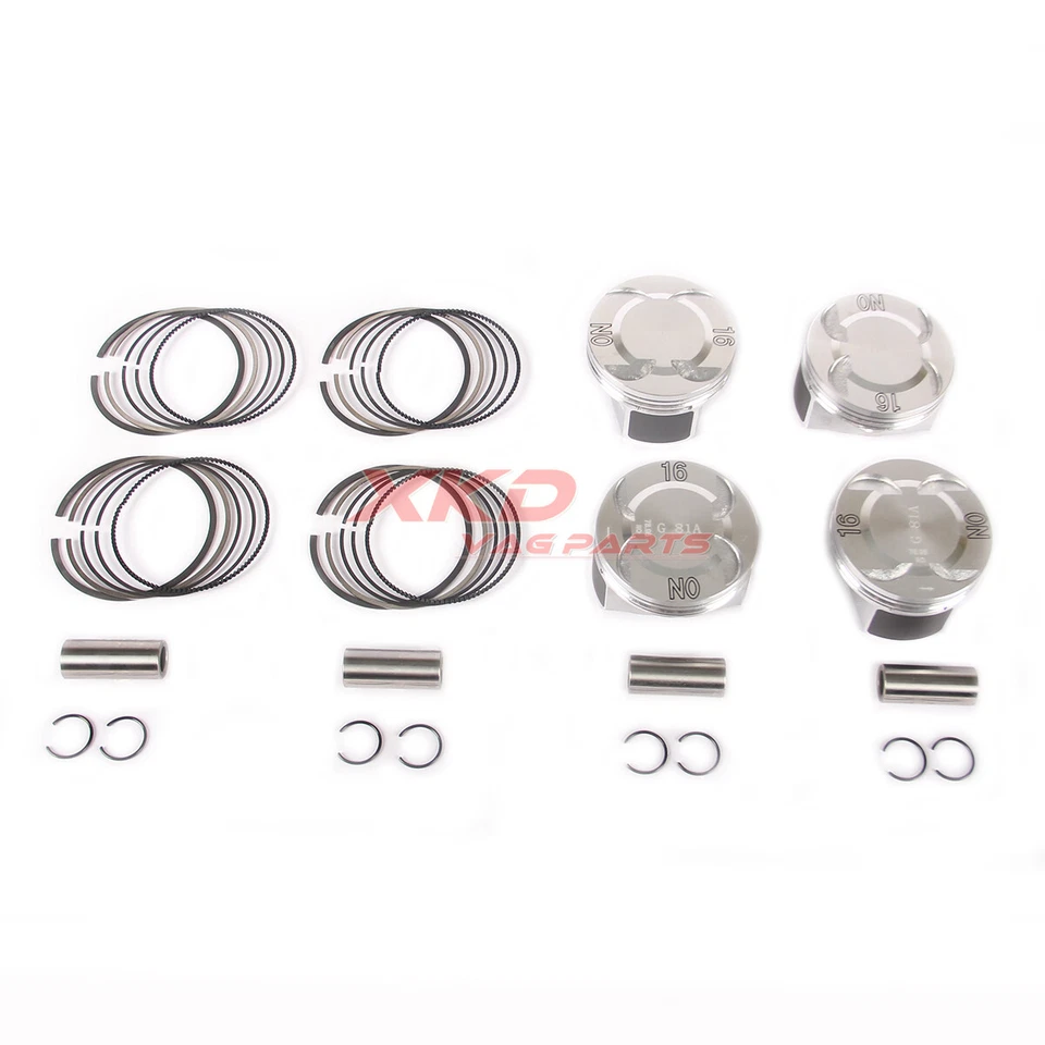1.6L Pistons & Ring Kit Ø 19 mm Fit For Buick Chevrolet Opel Astra LDE - Image 1 of 4
